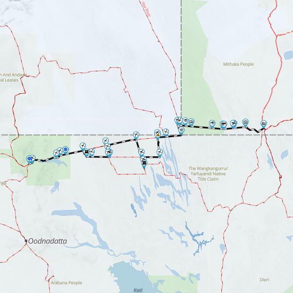 simpson desert map