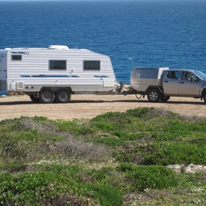 Explorex Caravan at Point Annie