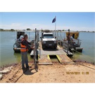 on the Cooper Creek ferry Oct 11